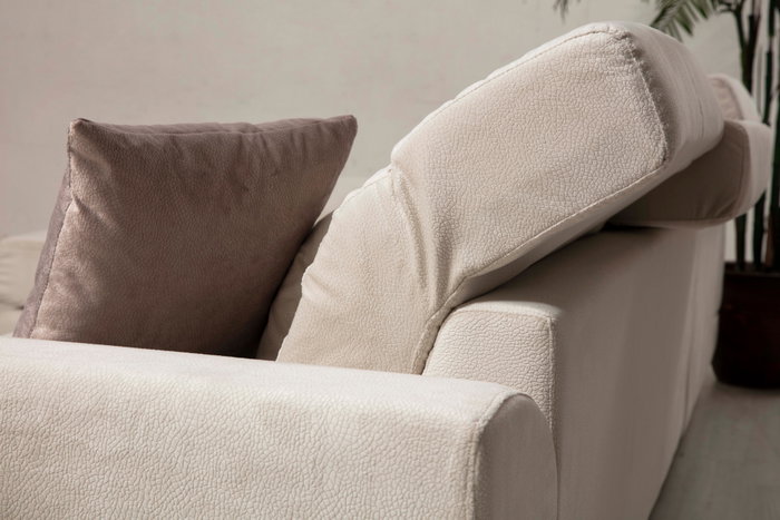 Atelier Del Sofa Sofá Esquinero Izquierdo (Chl+3R) - Color Crudo